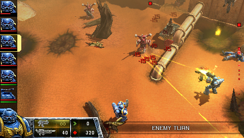 Pantallazo de Warhammer 40.000: Squad Command para PSP