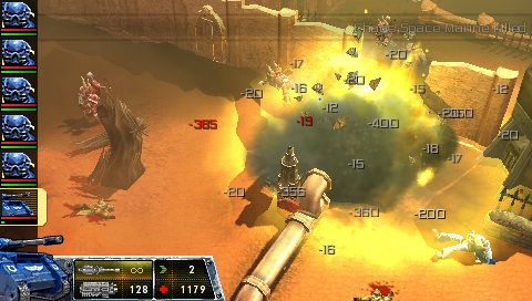 Pantallazo de Warhammer 40.000: Squad Command para PSP