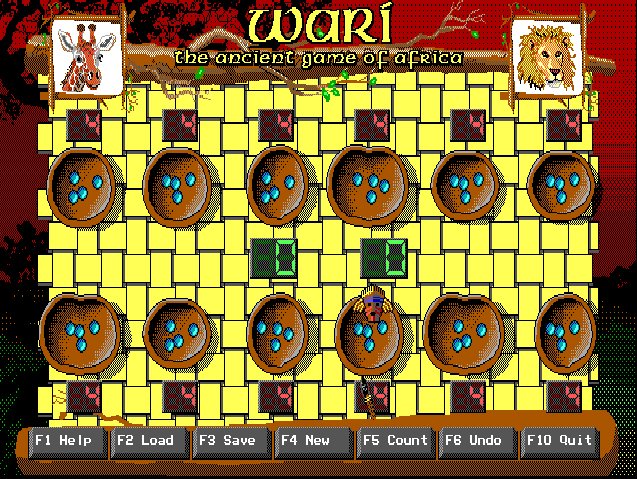 Pantallazo de Wari: The Ancient Game of Africa para PC