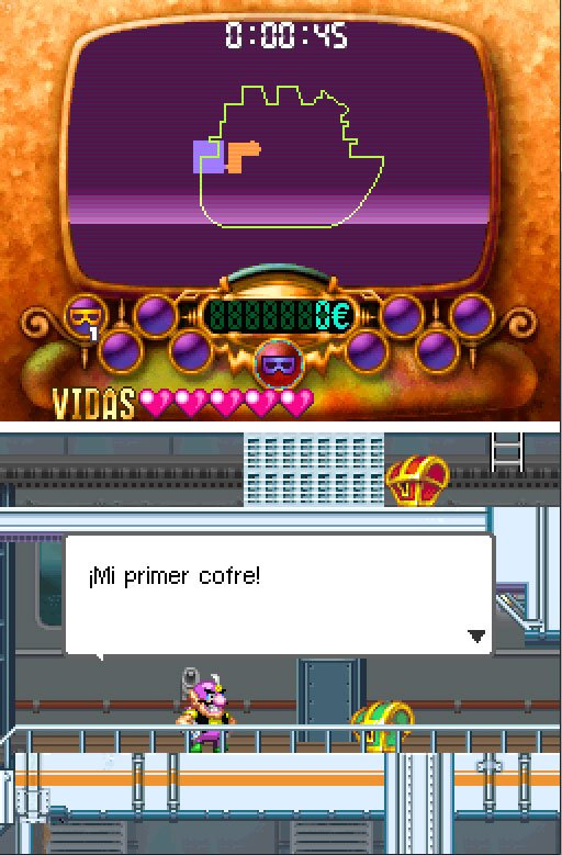 Pantallazo de Wario: Master of Disguise para Nintendo DS