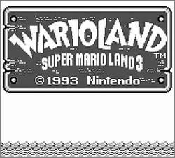 Pantallazo de Wario Land: Super Mario Land 3 para Game Boy
