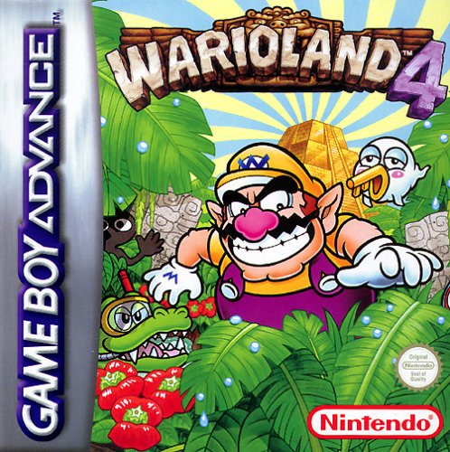 Caratula de Wario Land 4 para Game Boy Advance
