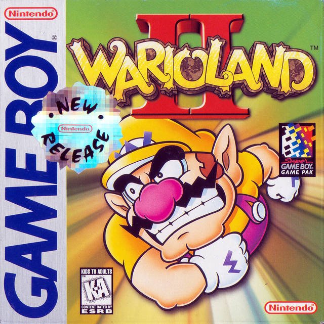 Caratula de Wario Land II para Game Boy