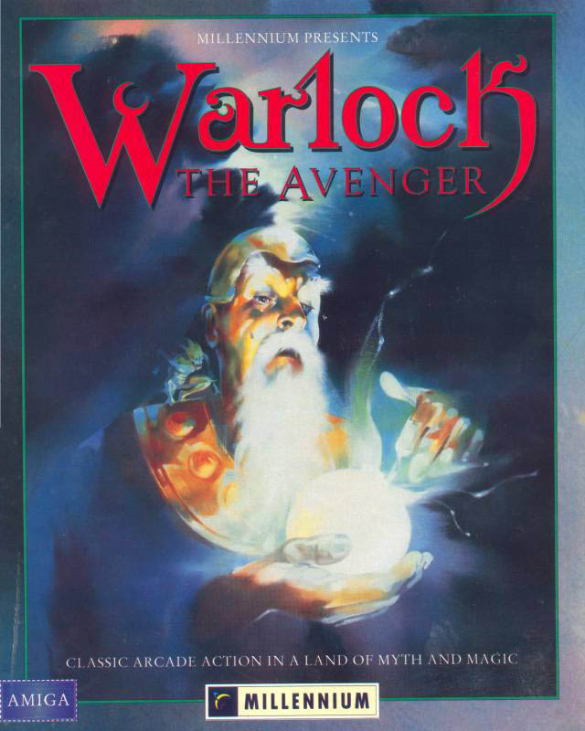 Caratula de Warlock The Avenger para Amiga