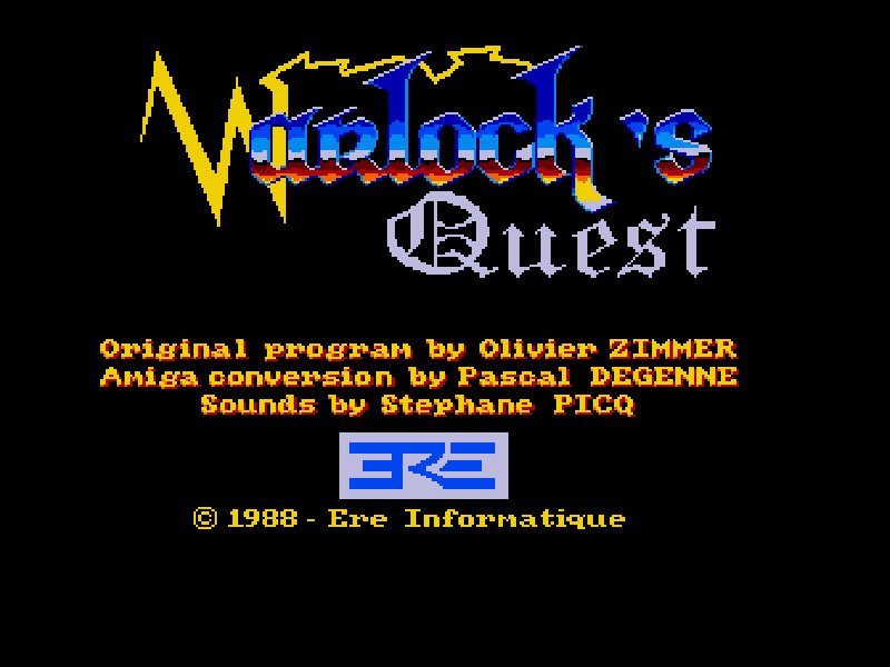 Pantallazo de Warlock para Amiga