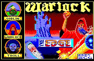 Pantallazo de Warlock para Amstrad CPC