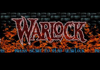 Pantallazo de Warlock para Sega Megadrive