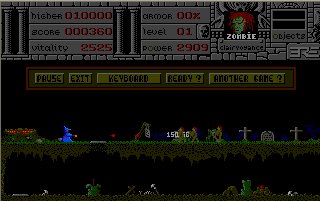 Pantallazo de Warlock's Quest para Atari ST