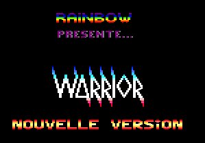 Pantallazo de Warrior Plus para Amstrad CPC