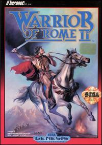 Caratula de Warrior of Rome II para Sega Megadrive