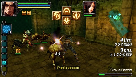 Pantallazo de Warriors of the Lost Empire para PSP