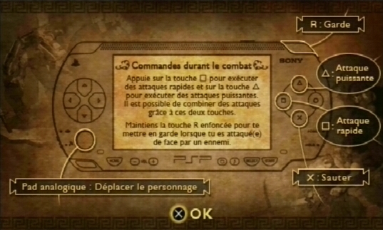 Pantallazo de Warriors of the Lost Empire para PSP