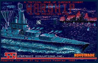 Pantallazo de Warship para Atari ST