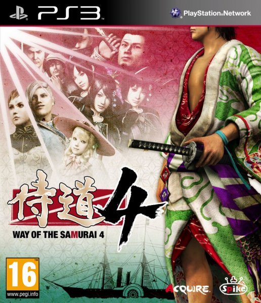Caratula de Way of the Samurai 4 para PlayStation 3