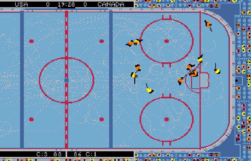 Pantallazo de Wayne Gretzky Hockey 2 para Amiga