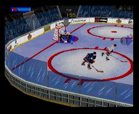 Pantallazo de Wayne Gretzky's 3D Hockey '98 para PlayStation
