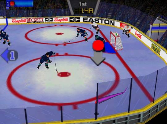 Pantallazo de Wayne Gretzky's 3D Hockey para Nintendo 64