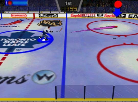 Pantallazo de Wayne Gretzky's 3D Hockey para Nintendo 64