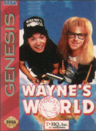 Caratula de Wayne's World para Sega Megadrive