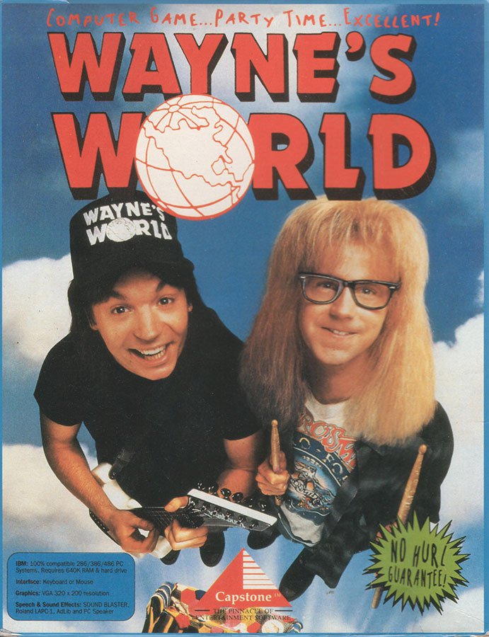 Caratula de Wayne's World para PC