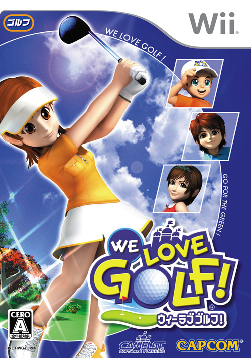 Caratula de We Love Golf ! para Wii