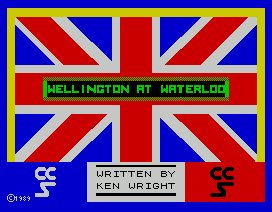 Pantallazo de Wellington at Waterloo para Spectrum