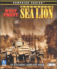 Caratula de West Front: Operation Sea Lion para PC