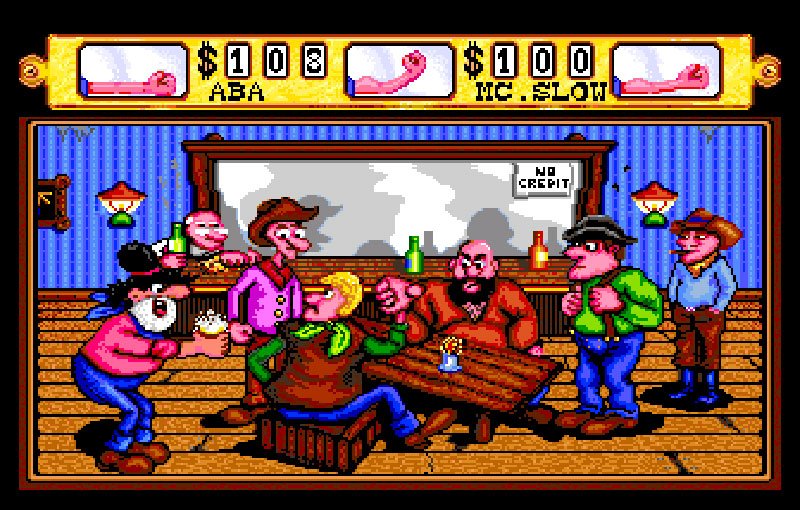 Pantallazo de Western Games para Amiga