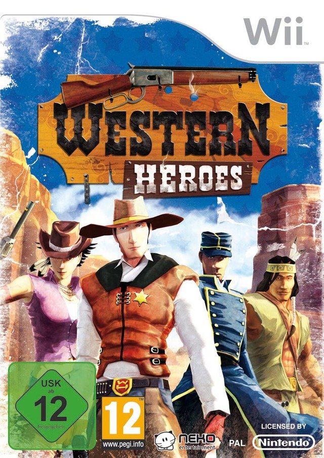 Caratula de Western Heroes para Wii
