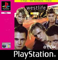 Caratula de Westlife Fan-o-Mania para PlayStation