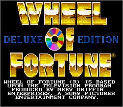 Pantallazo de Wheel of Fortune: Deluxe Edition para Super Nintendo