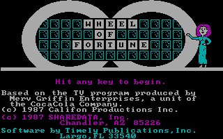 Pantallazo de Wheel of Fortune: Junior Edition para PC