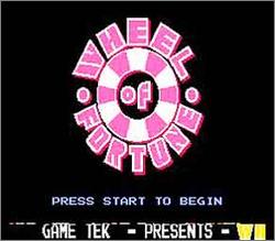 Pantallazo de Wheel of Fortune Featuring Vanna White para Nintendo (NES)