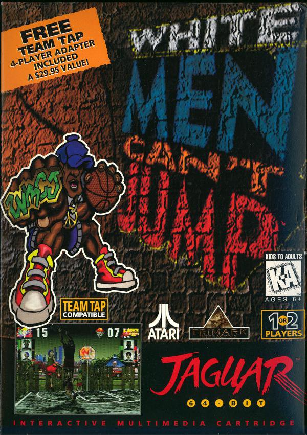 Caratula de White Men Cant Jump para Atari Jaguar