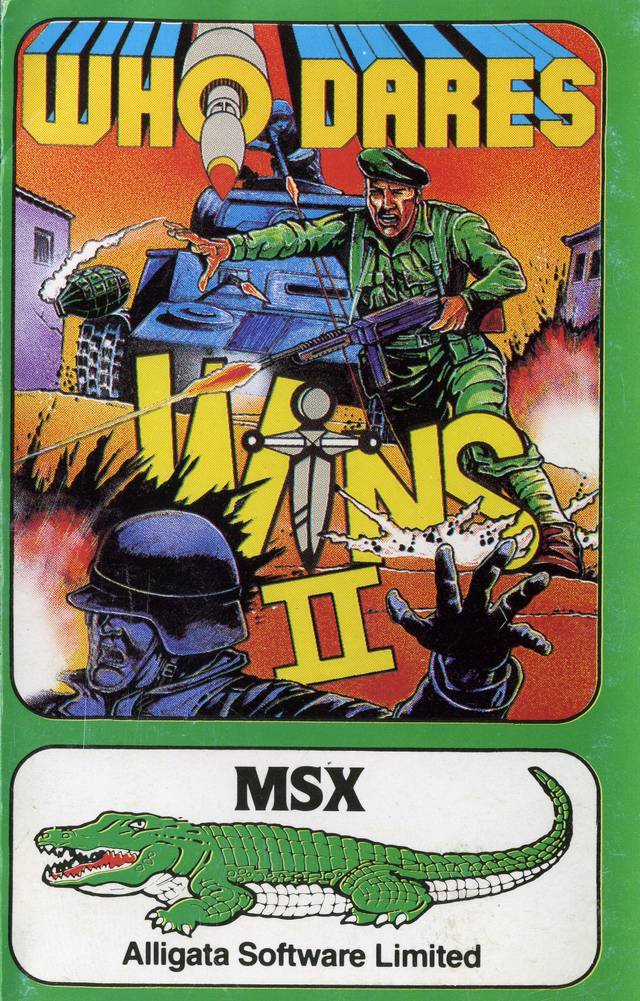 Caratula de Who Dares Wins 2 para MSX