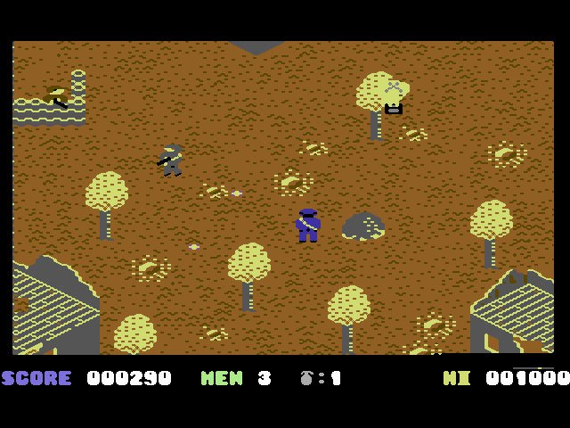 Pantallazo de Who Dares Wins II para Commodore 64