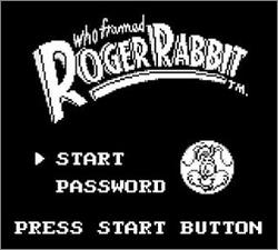 Pantallazo de Who Framed Roger Rabbit para Game Boy