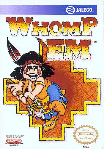 Caratula de Whomp 'Em para Nintendo (NES)