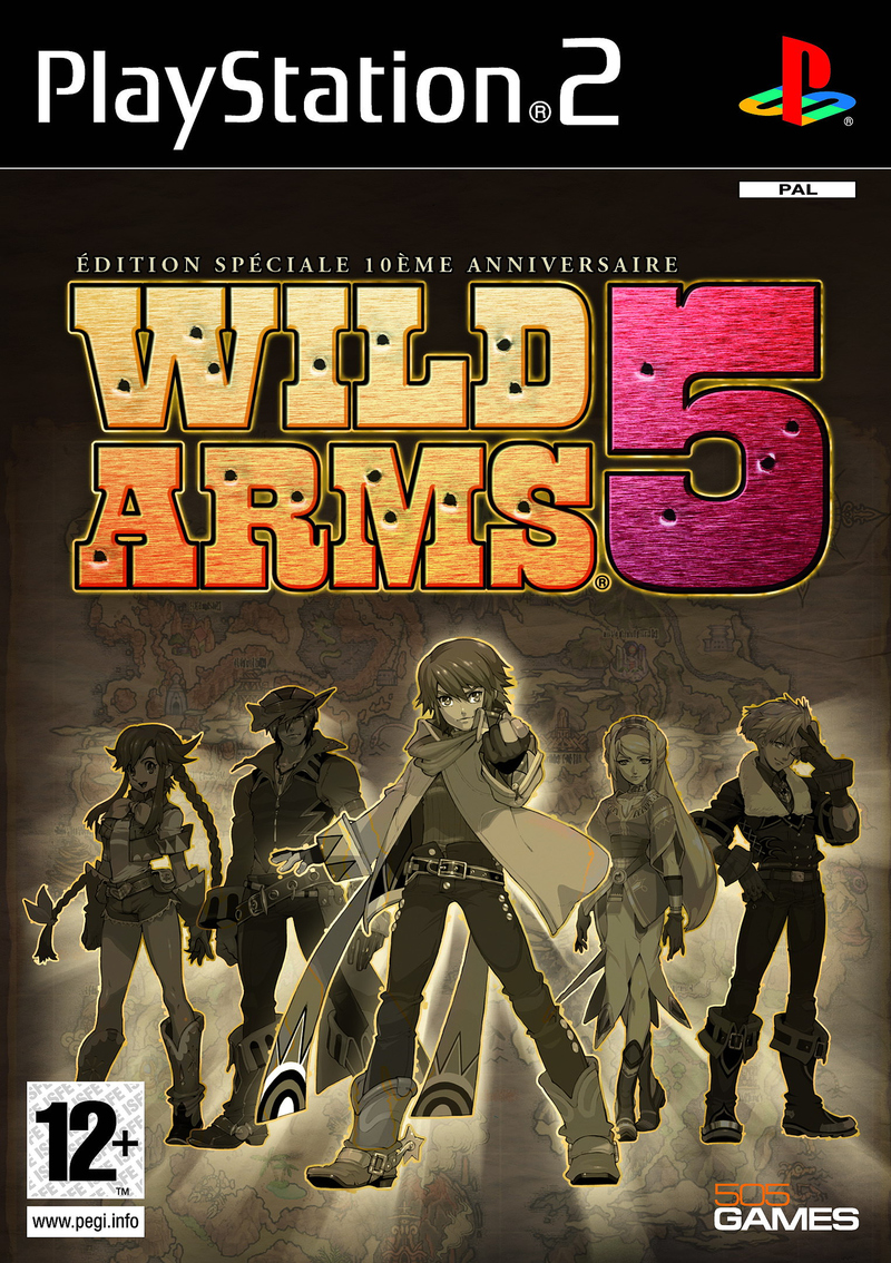 Caratula de Wild Arms 5: The 5th Vanguard para PlayStation 2