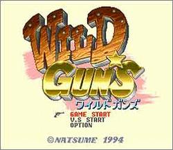Pantallazo de Wild Guns para Super Nintendo