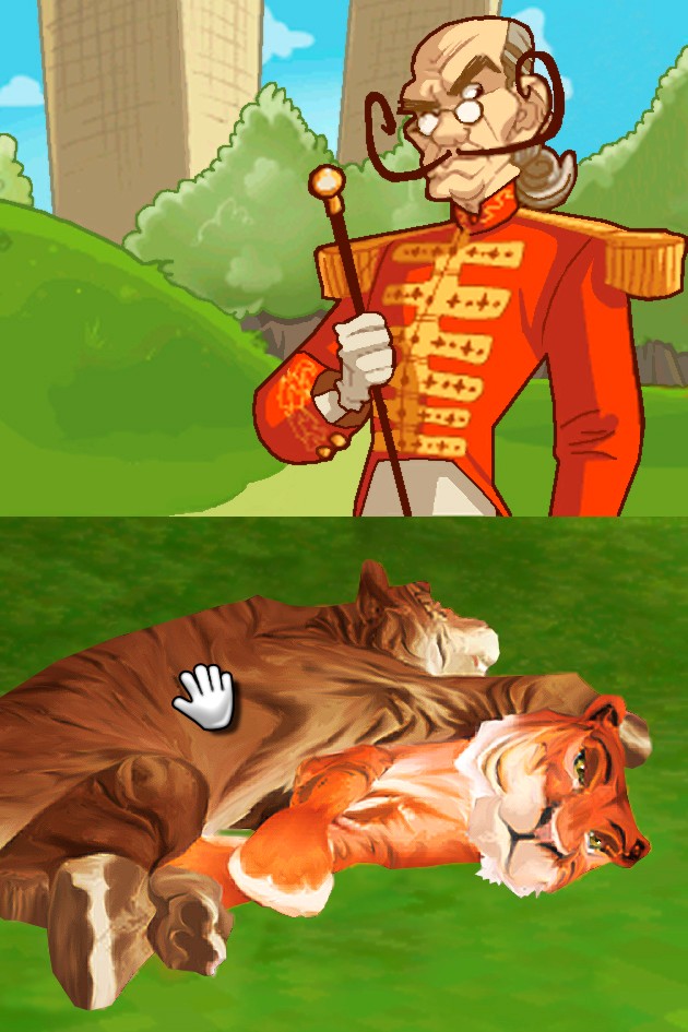 Pantallazo de Wild Petz Tigerz para Nintendo DS