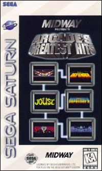 Caratula de Williams Arcade's Greatest Hits para Sega Saturn