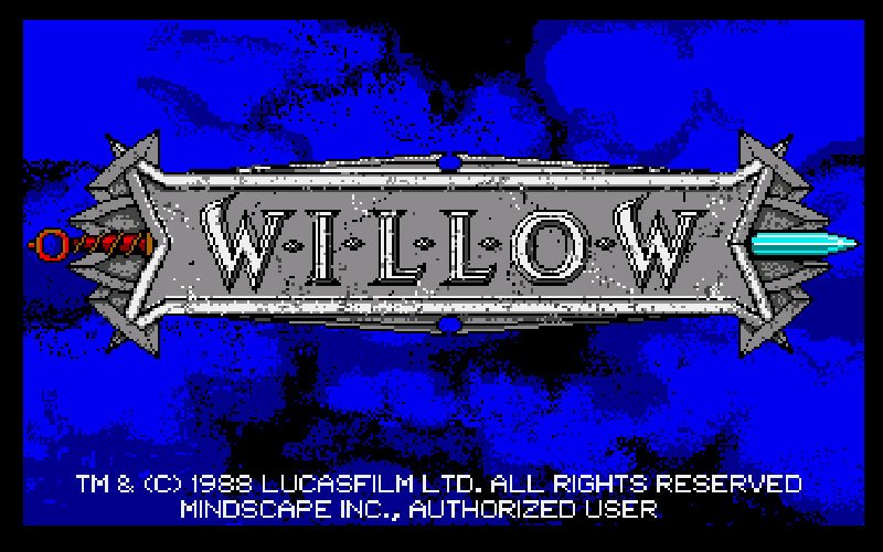 Pantallazo de Willow para Amiga