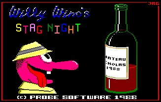 Pantallazo de Willy Wino's Stag Night/Mr. Wino para Amstrad CPC
