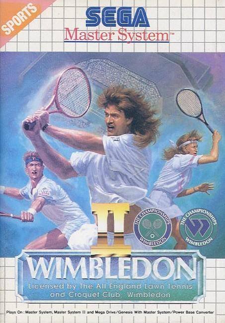 Caratula de Wimbledon II para Sega Master System