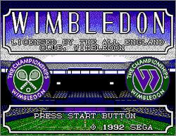 Pantallazo de Wimbledon para Sega Master System
