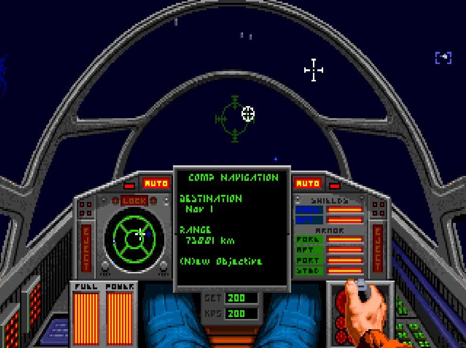Pantallazo de Wing Commander II: Vengeance of the Kilrathi para PC