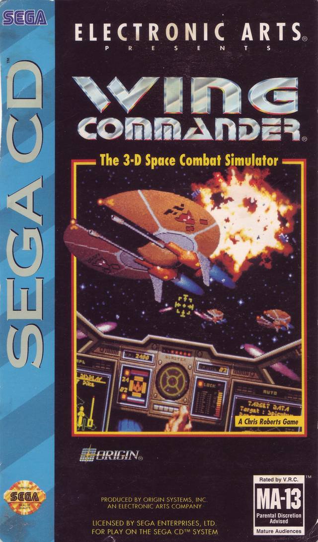 Caratula de Wing Commander para Sega CD