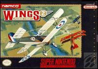 Caratula de Wings 2: Aces High para Super Nintendo