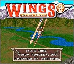 Pantallazo de Wings 2: Aces High para Super Nintendo